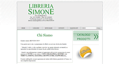 Desktop Screenshot of libreriasimone.it